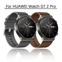 [HOT JUXLLKBKOW 514] 22มิลลิเมตรสายหนังสำหรับหัวเว่ยนาฬิกา GT 2 Pro ข้อมือวงสายนาฬิกาข้อมือสำหรับหัวเว่ย Gt2 Pro Gt3 46มิลลิเมตรสร้อยข้อมืออุปกรณ์ทดแทน