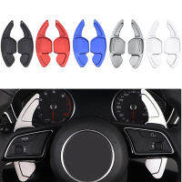 20212Pcs Aluminum Car Steering Wheel Shift Paddle Shifter Gear Extention For Audi A3 A4 A4L A5 A6 A7 A8 Q3 Q5 Q7 TT S3 R8