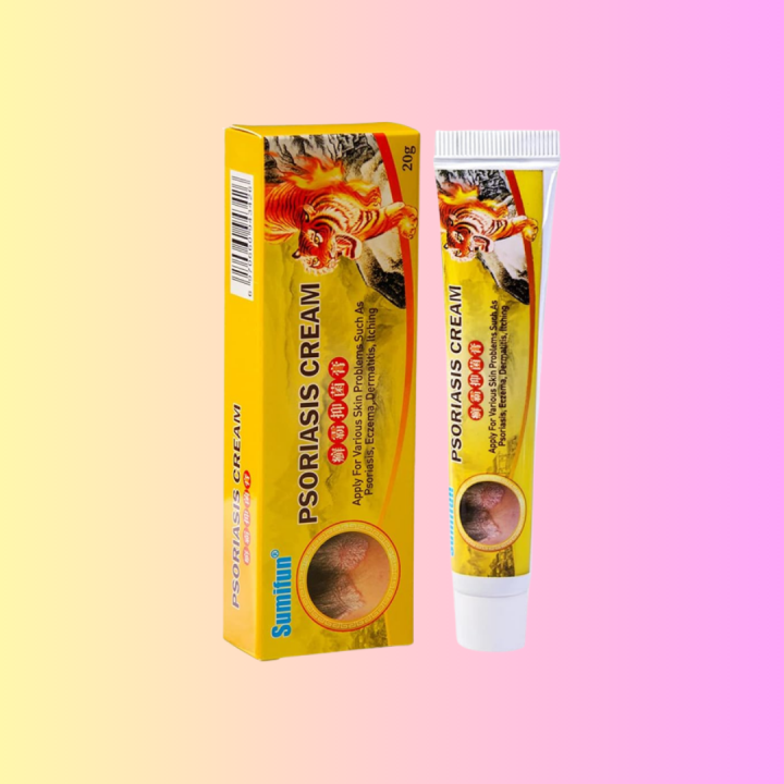 Sumifun Psoriasis Cream Tiger Balm Ointment Skin Care Psoriasis Cream ...