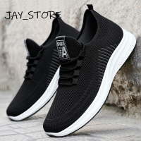 JAY_STORE  รองเท้าผ้าใบผู้ชาย รองเท้ากีฬาผช รองเท้าแฟชั่นผู้ชาย ใส่สบาย 2023ใหม่ XYD2390QC6 37Z230912