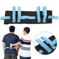 Gait Belt Transfer การเดินการเคลื่อนย้าย เครื่องมือ พร้อมด้ามจับ ความปลอดภัยของผู้ป่วยหัวเข็มขัดแบบปลดเร็ว