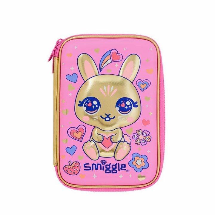 Smiggle Pencil Case Hard Top Bunny Lazada Indonesia