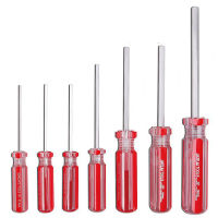 7pcsset 1.5mm-6mm Hexagon Screwdriver Set CR-V Flat Head Hex Screw-driver Magnetic Allen Bolt Driver Hand Tools