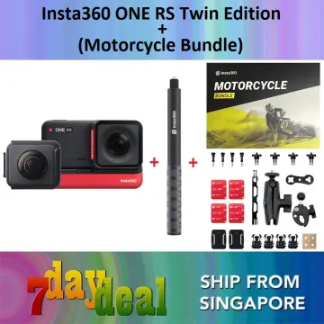 Insta360 One RS - Twin Edition 360° & 4K + Selfie Stick PACK