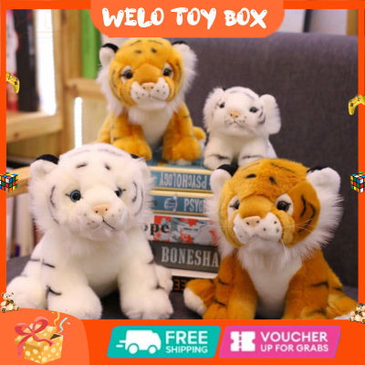 Birthday Toys Simulation Mini Tiger Plush Toys Cute Stuffed Animal Doll Children Kids Creative Gift Home Decor