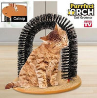 purrfect arch แปรงแมว เครื่องถูผม ของเล่นแมวเกาแมวอุปกรณ์สัตว์เลี้ยง ซุ้มโค้ง หนา