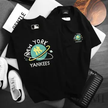 MLB Korea Unisex Chunky Sandals Triple NY Yankees Black