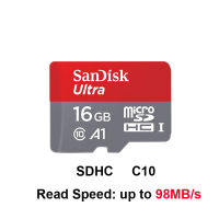 Original SanDisk Micro SD Card 16GB 32GB 64GB 128GB Memory Card Max 98MBs C10 U1 A1 Flash TF Microsd Card for Phone Computer