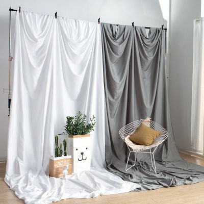 （HOT) ถ่ายภาพผ้าพื้นหลัง ins ผ้าแขวนผ้าสีดำผ้าติดผนังห้องนอนผ้าปูโต๊ะอุปกรณ์ถ่ายภาพร้อน