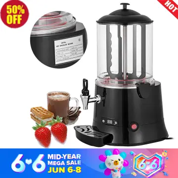 Commercial 3L Electric Hot Chocolate Maker Dispenser 220V Mixer