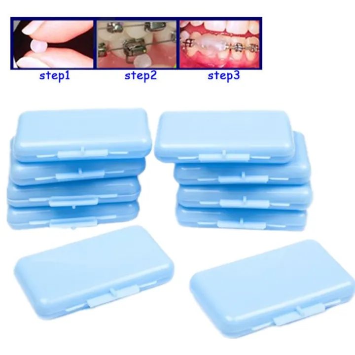 Packs Mint Scent Dental Orthodontics Ortho Wax For Braces Gum