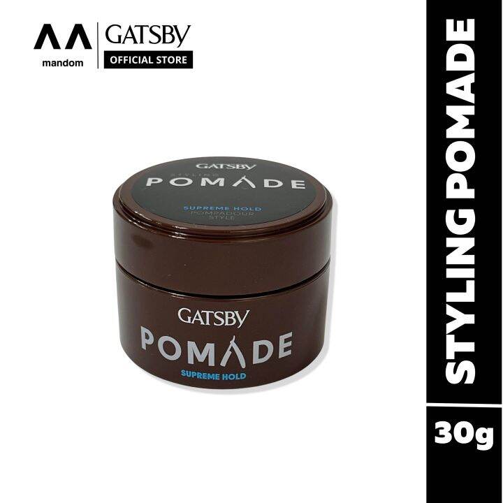GATSBY STYLING POMADE SUPREME HOLD 30g Lazada PH