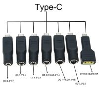 Type C Laptop Power Adapter Connector Plug USB Type C to Universal Laptop Charger Jack Charging Cord for Notebooks