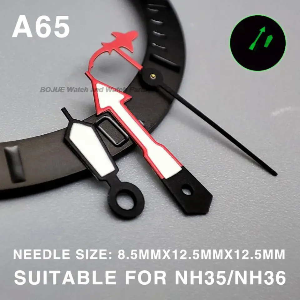 NH35 Watch Hands Watches Needles Fit For Seiko SKX007 NH36 4R 7S