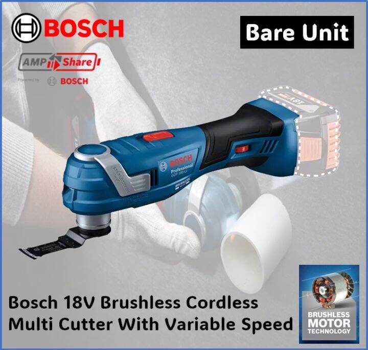 Bosch 18V Multi Tool Cutter GOP 185-Li Brushless Cordless Starlock PLUS ...