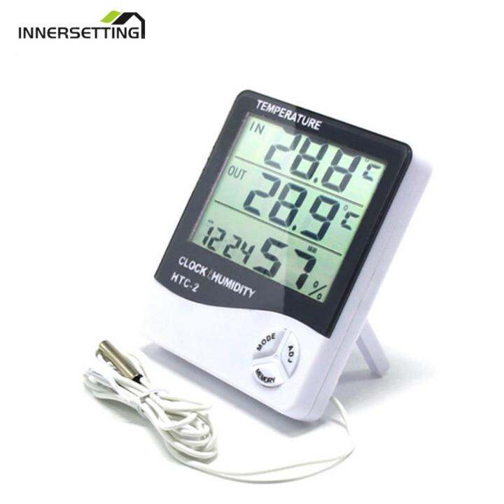 Digital Thermometer Hygrometer Electronic Temperature Gauge Portable