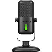 Saramonic SR-MV2000 *ของแท้รับประกันศูนย์ * USB Microphone ไมค์ สำหรับ Streaming, Podcast พร้อมขาตั้ง/Pop filter ในตัว/สาย USB