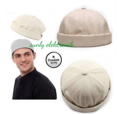 Miki hat cap beanie hat Skullcap Prayer cap Skullcap songkok hijrah kufi - premium quality