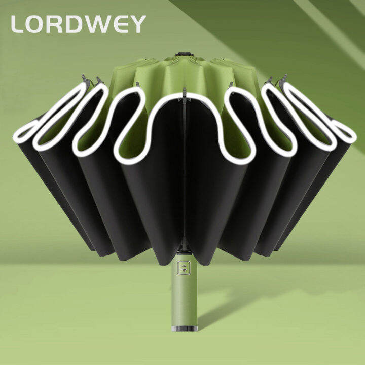 lordwey-อัตโนมัติพับร่มที่แข็งแกร่งสำหรับผู้ชายผู้หญิง-windproof-12ซี่โครงย้อนกลับร่มลมทนการเดินทาง-inverted-ฝนร่ม