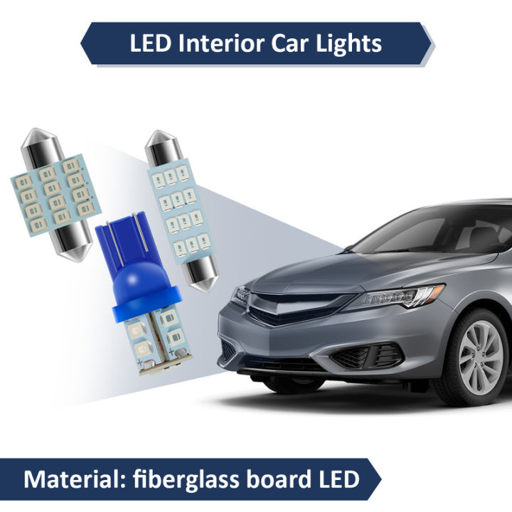 ไฟภายในรถ-led-24ชิ้นชุดไฟรถแอลอีดี6500k-t10-31มม-41มม-led-ไฟส่องป้ายทะเบียนไฟโดมสำหรับรถยนต์รถบรรทุกป้ายทะเบียนรถรถยนต์โดม-led-ไฟโดมชุดไฟรถแอลอีดีรถสว่างมาก