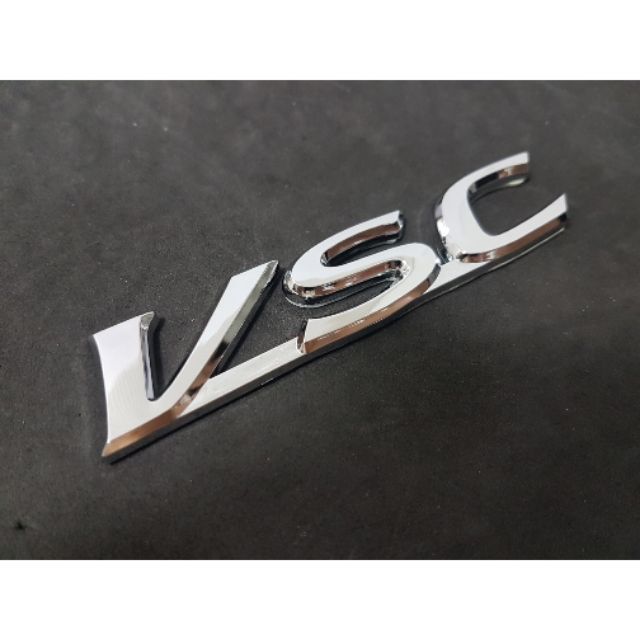 ตัวอักษรท้ายรถ VSC