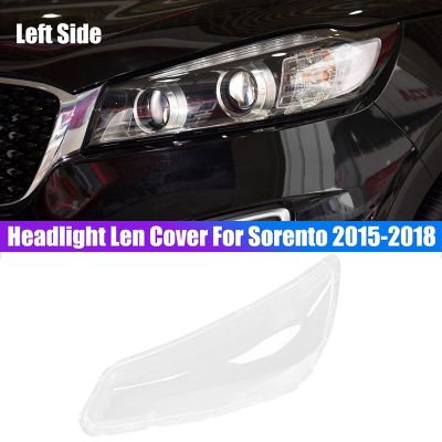 For Kia Sorento 15-18 Front Headlight Cover Transparent Lampshade Shell Glass Lens head light lamp Cover Housing