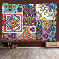 Bohemian color mandala style background tapestry home decoration wall cloth