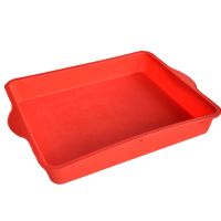 Nonstick Pan Square Silicone Cake Mold Cake Pan Baking Tool Mousse Bread Mold Cakes Rice Crispy Treats and Lasagnas DIY CakeTool Bread Cake  Cookie Ac