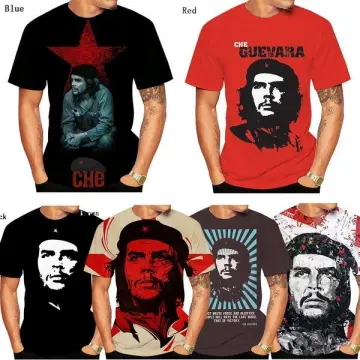 2022 New Fashion Che Guevara Printed 3D T-shirt Men Women Summer