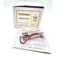 ER6V /3.6v Toshiba ปลั๊ก2P ขาว (ของแท้) พร้อมส่งที่ไทย ออกบิลได้