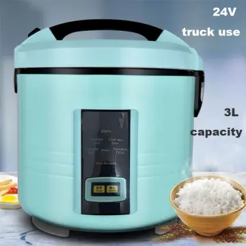 Soup Porridge Cooking Machine 12V 24V Mini Car Truck Rice Cooker