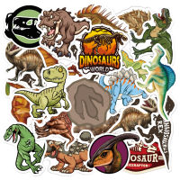 Random 10 Pcs Dinosaur Stickers Cute Cartoon Animals Anime Sticker Decals for Laptop Car Luggage Phone Water Bottle Kid Toys