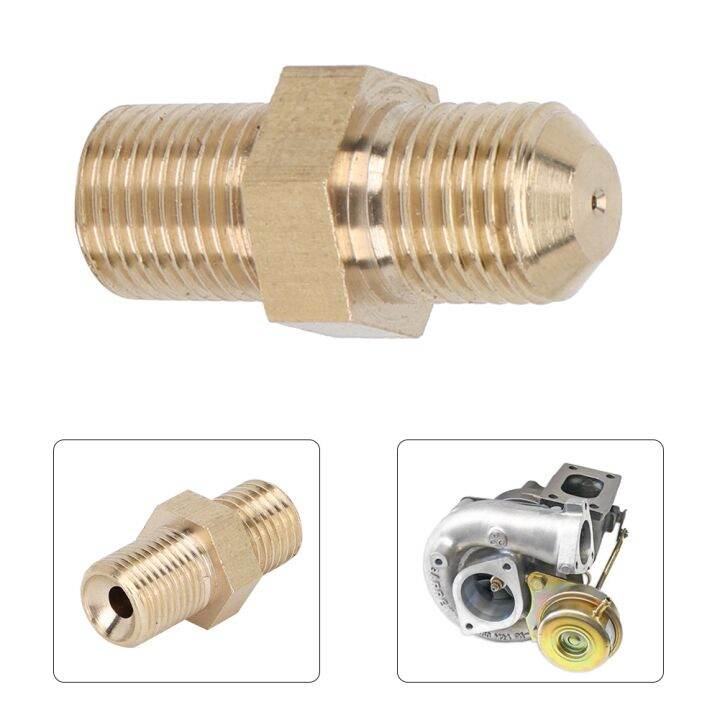 Adapter Fitting, 4AN Turbo Oil Restrictor, for GT28 GT30 GT35 Turbo