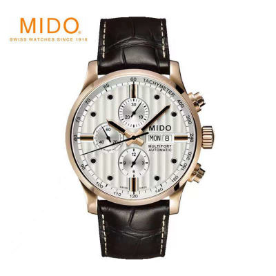 1.MIDO Swiss Watch Helmsman Series นาฬิกามิโด Automatic Mechanical Watch M005.614.36.051.22 รุ่น M005.614.36.291.19 mido นาฬิกาผู้ชาย