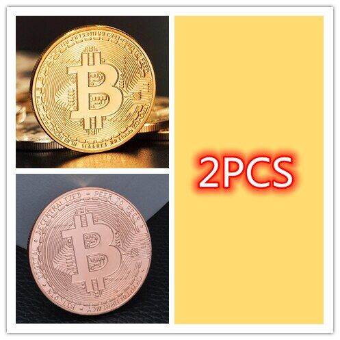 gold-plated-bitcoin-art-medal-souvenir-exquisite-gift-collectible-physical-metal-multicolor-coins-encrypted-commemorative-coins