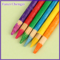 Fanzi โมเดลดินสอสีสีบ้านตุ๊กตาตกแต่งฉากในห้องนั่งเล่น6ชิ้น/ชุดอุปกรณ์บ้านตุ๊กตาของเล่น