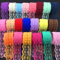 3/4" 20mm Wide (10yards/lot) Handicrafts Embroidered Net Lace Trim Ribbon DIY Wedding/Birthday/Christmas Decorations Fabric  Material