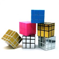 ﹍◆ Magic Cube 3x3 Cubo Magico Mirror Shaped Children Toys Creative Puzzle Maze Toy Adult Decompression Antistress Artifact Toys