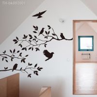 ◆❍☂ Bird Branch wall stickers Tree Leaf decorative vinyl for Childrens home decor living room stickers on the wall accessories
