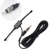 ✿ Universal Car Windshield AM FM Radio Signal Antenna Universal Radio Signal Amplifier Active Truck Antenna Antena 12V Stereo B0H2