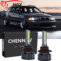 สำหรับ BMW 3-Series (E46),ปี1998-2005หลอดไฟหน้าไฟฉายคาดศีรษะ2004 2003 2002ไฟหน้ารถมอเตอร์ไซค์แบบ LED 6000K ชุดหลอดไฟแทนที่ฮาโลเจน