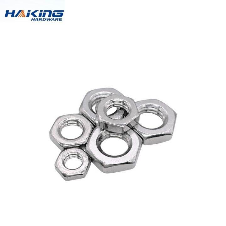 2-25pcs-steel-nut-m2-5-m3-m4-m5-m6-m8-m10-m12-m14-m16-304-a2-70-stainless-steel-flat-hex-hexagon-thin-nut-jam-nut-din439-gb6172