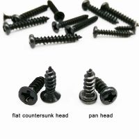 Self-tapping Screw Countersunk Black Flat Head Screw Small - 100pc M1 M1.2 M1.4 - Aliexpress