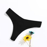 Underwear XXL Plus Size Cotton Panties Thongs Ladies Low Waist Solid Seamless G-strings Underwear For Sex New Hot