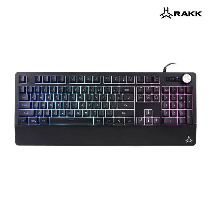 RAKK Sari V2 RGB Usb Builtin Wristrest Doubleshot Keycaps Gaming