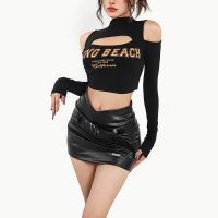 Short Black Pu Skirt Women Y2k Fashion Summer Female Sexy Mini Skirts Low Waist Korean Dongdaemun Ladies Casual Leather Skirt