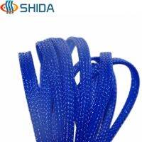 【cw】 Density 10M/lot (32 Feet) 10mm PET Expandable Cable Braided Sleeving Harness Sheathing Expanding Braid Sleeve