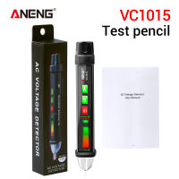 【Big-Sales】 vkysdo ANENG VC1015แบบไม่สัมผัส AC แรงดันทดสอบมิเตอร์12โวลต์-1000โวลต์ปากกาสไตล์ไฟฟ้าตัวบ่งชี้ LED แรงดันมิเตอร์