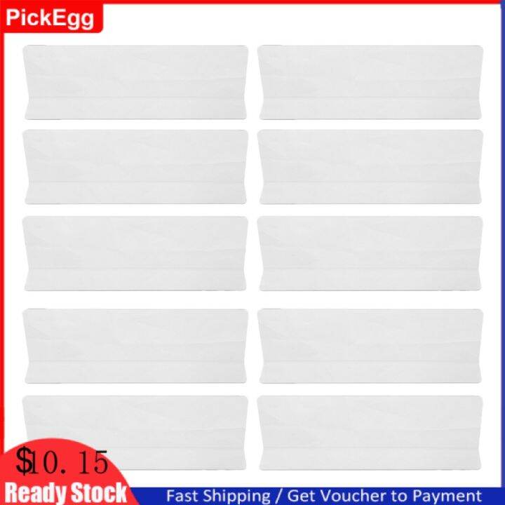 PickEgg 10 Pcs Partition Shelf Divider Commodity Divider Plastic