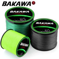 【CC】 BAKAWA Braided Fishing line Pesca 4 Strands Carp Multifilament Fly Wire Pe Saltwater 300M 500M 1000M New